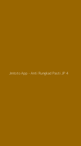 Tampilan Antarmuka Aplikasi Jmtoto App - Anti Rungkad Pasti JP - 4