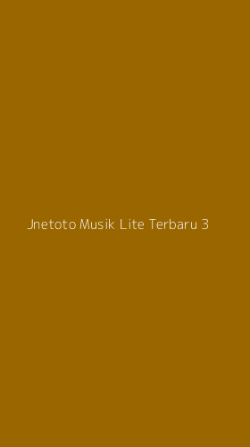 Tampilan Antarmuka Aplikasi Jnetoto Musik Lite Terbaru - 3