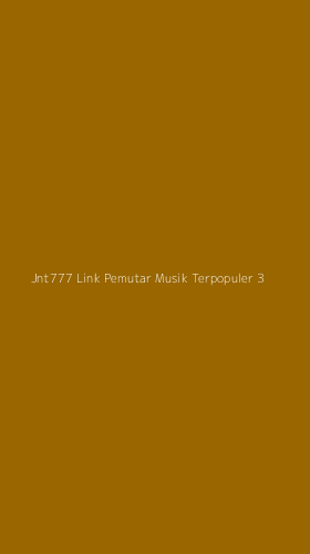 Tampilan Antarmuka Aplikasi Jnt777 Link Pemutar Musik Terpopuler - 3