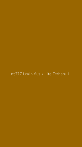 Tampilan Antarmuka Aplikasi Jnt777 Login Musik Lite Terbaru - 1