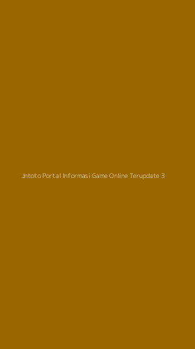 Tampilan Antarmuka Aplikasi Jntoto Portal Informasi Game Online Terupdate - 3