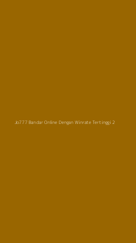 Tampilan Antarmuka Aplikasi Jo777 Bandar Online Dengan Winrate Tertinggi - 2