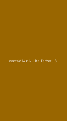 Tampilan Antarmuka Aplikasi Joget4d Musik Lite Terbaru - 3