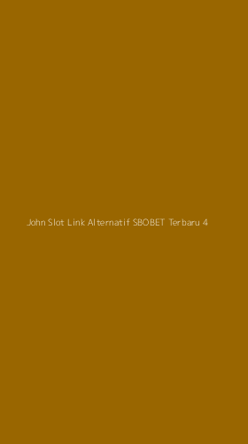 Tampilan Antarmuka Aplikasi John Slot Link Alternatif Sbobet Terbaru - 4