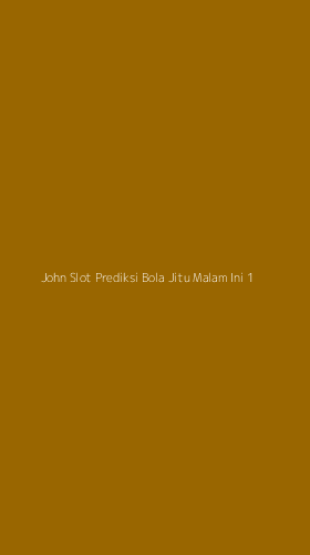 Tampilan Antarmuka Aplikasi John Slot Prediksi Bola Jitu Malam Ini - 1