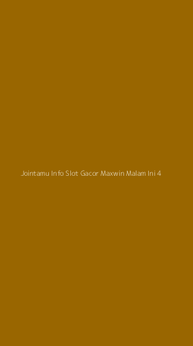 Tampilan Antarmuka Aplikasi Jointamu Info Slot Gacor Maxwin Malam Ini - 4