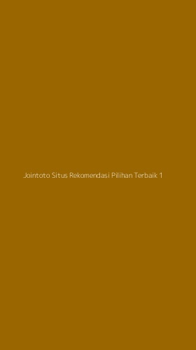 Tampilan Antarmuka Aplikasi Jointoto Situs Rekomendasi Pilihan Terbaik - 1