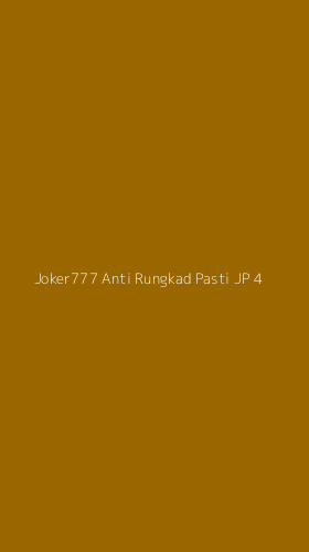 Tampilan Antarmuka Aplikasi Joker777 Anti Rungkad Pasti Jp - 4