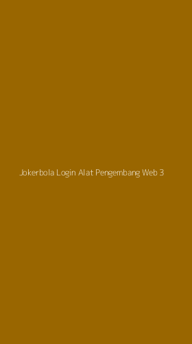 Tampilan Antarmuka Aplikasi Jokerbola Login Alat Pengembang Web - 3