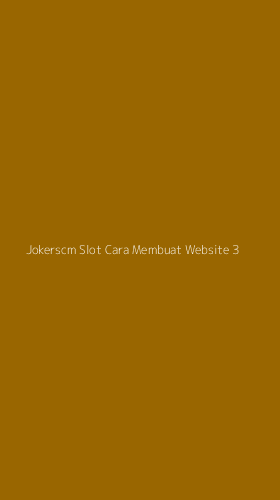 Tampilan Antarmuka Aplikasi Jokerscm Slot Cara Membuat Website - 3