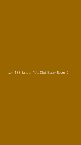 Tampilan Antarmuka Aplikasi Joki138 Bandar Toto Slot Gacor Resmi - 2