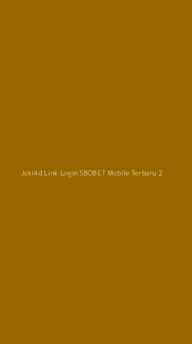 Tampilan Antarmuka Aplikasi Joki4d Link Login Sbobet Mobile Terbaru - 2