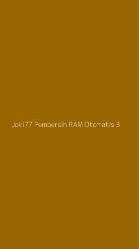 Tampilan Antarmuka Aplikasi Joki77 Pembersih Ram Otomatis - 3