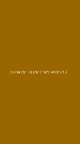 Tampilan Antarmuka Aplikasi Jokibandar Desain Grafis Android - 3