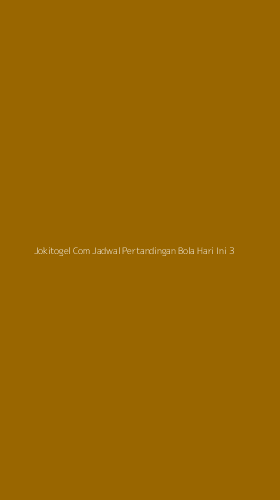Tampilan Antarmuka Aplikasi Jokitogel Com Jadwal Pertandingan Bola Hari Ini - 3