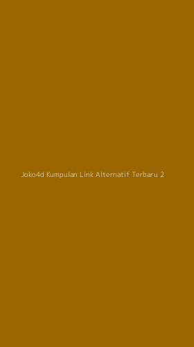 Tampilan Antarmuka Aplikasi Joko4d Kumpulan Link Alternatif Terbaru - 2