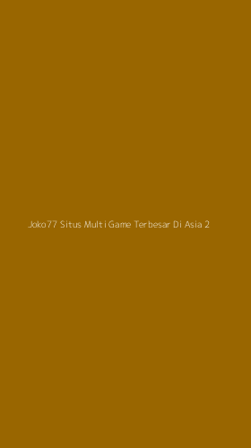 Tampilan Antarmuka Aplikasi Joko77 Situs Multi Game Terbesar Di Asia - 2
