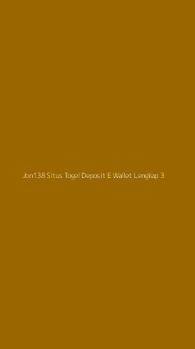 Tampilan Antarmuka Aplikasi Jon138 Situs Togel Deposit E Wallet Lengkap - 3