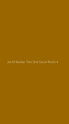 Tampilan Antarmuka Aplikasi Jon33 Bandar Toto Slot Gacor Resmi - 4