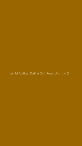 Tampilan Antarmuka Aplikasi Jon4d Aplikasi Daftar Slot Resmi Android - 3
