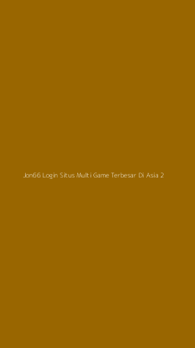 Tampilan Antarmuka Aplikasi Jon66 Login Situs Multi Game Terbesar Di Asia - 2