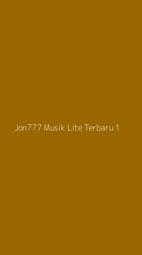 Tampilan Antarmuka Aplikasi Jon777 Musik Lite Terbaru - 1