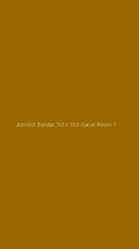 Tampilan Antarmuka Aplikasi Jonislot Bandar Toto Slot Gacor Resmi - 1
