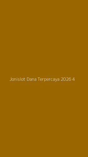 Tampilan Antarmuka Aplikasi Jonislot Dana Terpercaya 2026 - 4