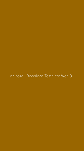 Tampilan Antarmuka Aplikasi Jonitogell Download Template Web - 3
