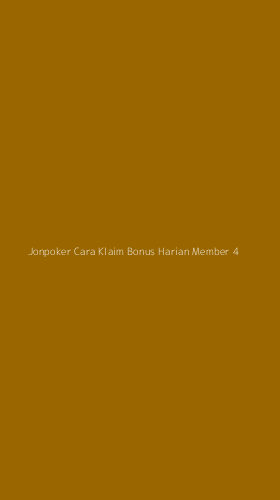Tampilan Antarmuka Aplikasi Jonpoker Cara Klaim Bonus Harian Member - 4
