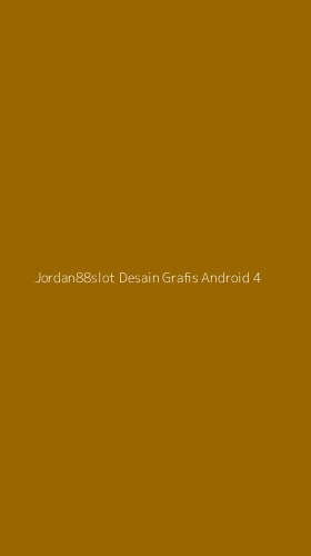 Tampilan Antarmuka Aplikasi Jordan88slot Desain Grafis Android - 4