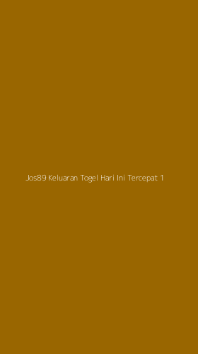 Tampilan Antarmuka Aplikasi Jos89 Keluaran Togel Hari Ini Tercepat - 1