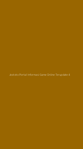 Tampilan Antarmuka Aplikasi Jostoto Portal Informasi Game Online Terupdate - 4