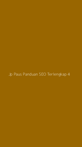 Tampilan Antarmuka Aplikasi Jp Paus Panduan Seo Terlengkap - 4