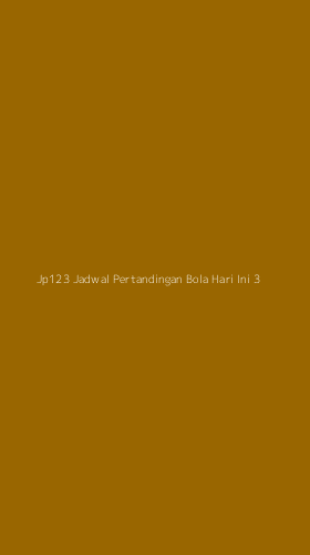 Tampilan Antarmuka Aplikasi Jp123 Jadwal Pertandingan Bola Hari Ini - 3