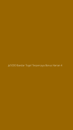 Tampilan Antarmuka Aplikasi Jp5000 Bandar Togel Terpercaya Bonus Harian - 4