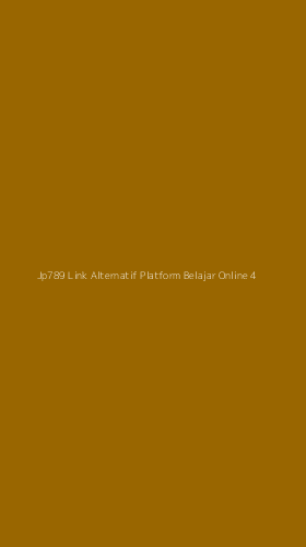 Tampilan Antarmuka Aplikasi Jp789 Link Alternatif Platform Belajar Online - 4