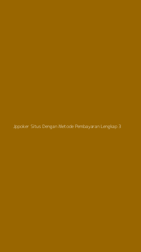 Tampilan Antarmuka Aplikasi Jppoker Situs Dengan Metode Pembayaran Lengkap - 3
