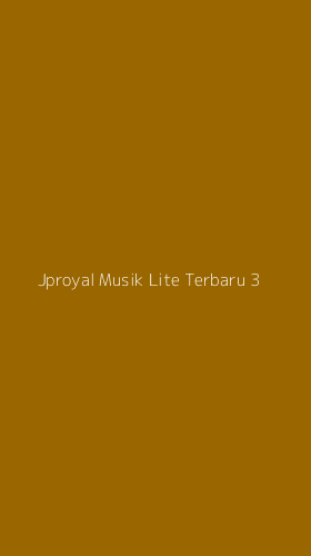 Tampilan Antarmuka Aplikasi Jproyal Musik Lite Terbaru - 3