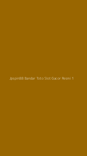 Tampilan Antarmuka Aplikasi Jpspin88 Bandar Toto Slot Gacor Resmi - 1