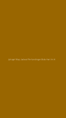 Tampilan Antarmuka Aplikasi Jptogel Wap Jadwal Pertandingan Bola Hari Ini - 4