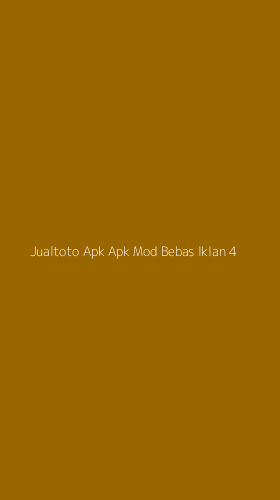 Tampilan Antarmuka Aplikasi Jualtoto Apk Apk Mod Bebas Iklan - 4