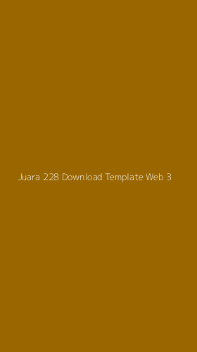 Tampilan Antarmuka Aplikasi Juara 228 Download Template Web - 3