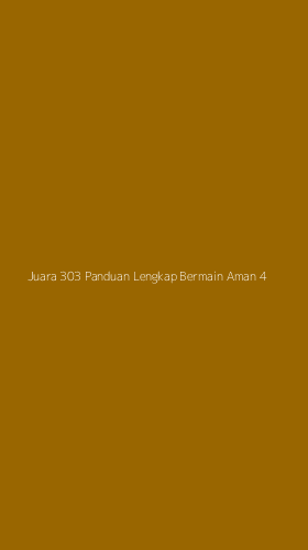 Tampilan Antarmuka Aplikasi Juara 303 Panduan Lengkap Bermain Aman - 4