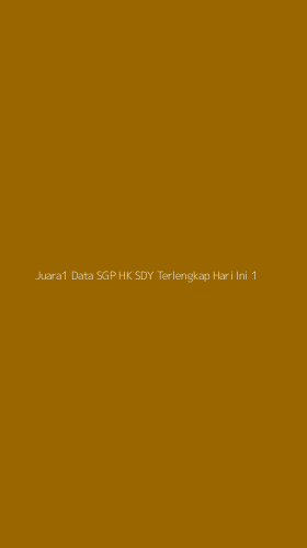 Tampilan Antarmuka Aplikasi Juara1 Data Sgp Hk Sdy Terlengkap Hari Ini - 1