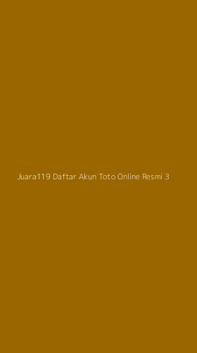 Tampilan Antarmuka Aplikasi Juara119 Daftar Akun Toto Online Resmi - 3