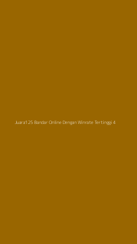 Tampilan Antarmuka Aplikasi Juara125 Bandar Online Dengan Winrate Tertinggi - 4