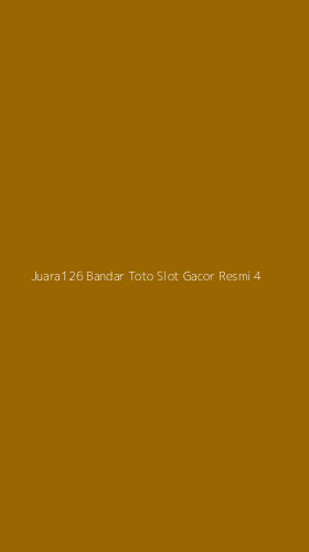 Tampilan Antarmuka Aplikasi Juara126 Bandar Toto Slot Gacor Resmi - 4