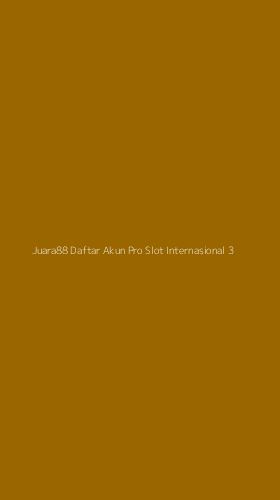 Tampilan Antarmuka Aplikasi Juara88 Daftar Akun Pro Slot Internasional - 3