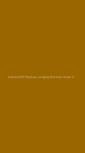 Tampilan Antarmuka Aplikasi Juarabet99 Panduan Lengkap Bermain Aman - 4